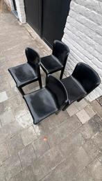 Kartell stoelen zwart set/4, Ophalen, Kunststof, Gebruikt, Zwart