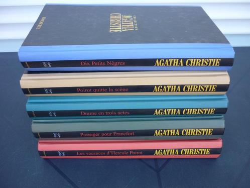 5 livres collection Agatha Christie Hachette, Boeken, Detectives, Gelezen, Ophalen of Verzenden