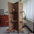 Séparateur de pièce moderne en bois – Paravent & étagère, Ophalen, Zo goed als nieuw