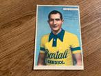 Postkaart wielrenner Gino Bartali, Sport en Spel, Ongelopen, Ophalen of Verzenden