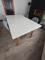 Tafel met 4 stoelen, Ophalen, Overige materialen, Gebruikt, 100 tot 150 cm