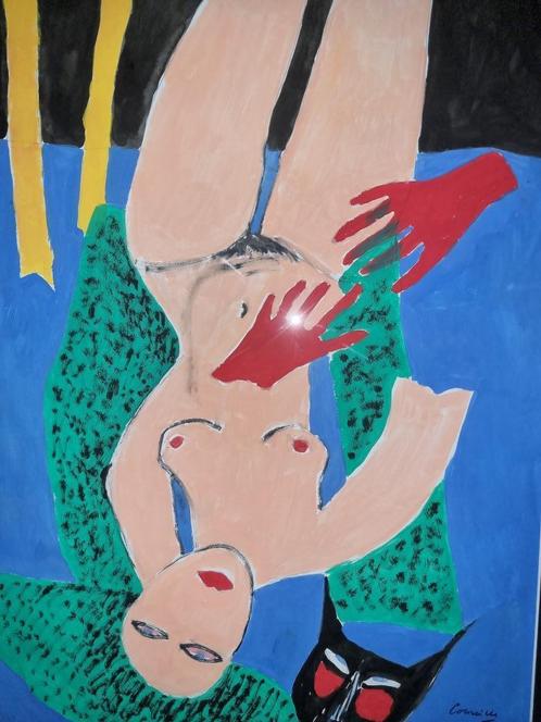 Prachtige Olie tekening Corneille klaar voor aan de muur   T, Antiek en Kunst, Kunst | Schilderijen | Klassiek, Ophalen