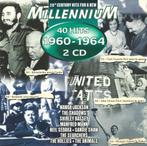 2CD * MILLENNIUM - 40 HITS 1960-1964, Ophalen of Verzenden, Zo goed als nieuw