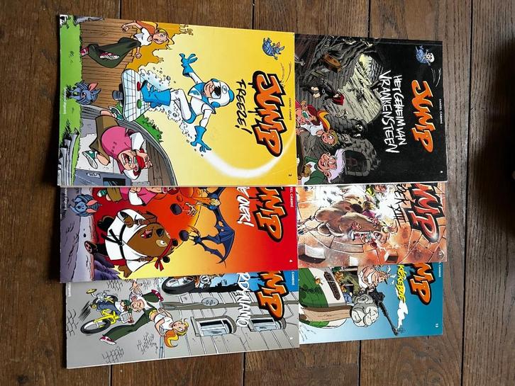 Strip bundel “Jump”, Charel Cambré, Boeken, Stripverhalen, Gelezen, Meerdere stripboeken, Ophalen of Verzenden