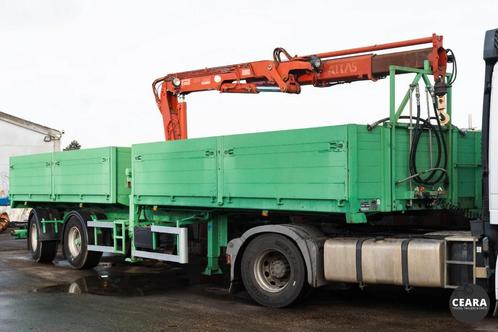 Langendorf ATLAS 140.1 steenoplegger perfect for big bags, Auto's, Vrachtwagens, Bedrijf, Te koop, Aanhangers en Opleggers, Overige brandstoffen