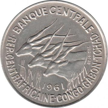 Equatoriaal-Afrikaanse Staten 50 francs Congo - Gabon  beschikbaar voor biedingen