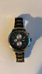 stainless steel Tommy Hilfiger chronograph tachymeter bezel, Handtassen en Accessoires, Horloges | Heren, Overige merken, Staal