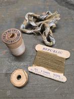WWII US lot military sewing thread, Verzamelen, Ophalen of Verzenden