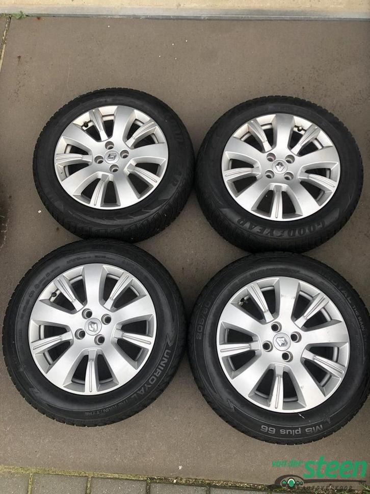 Renault Captur Origineel met TPMS Winterbanden set 4 x 100 6, Auto-onderdelen, Banden en Velgen, Banden en Velgen, Winterbanden