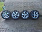 Dezent  RE 16 velgen met Continental winterbanden, Auto-onderdelen, Banden en Velgen, Ophalen, Gebruikt, Velg(en), 16 inch