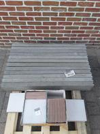 12 nieuwe  borduurs  boordstenen 1 m lang 15 cm hoog 5cm dik, Tuin en Terras, Bielzen en Borduren, Ophalen of Verzenden, Gebruikt