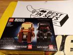 LEGO - 40547 - Brickheadz - Obi-wan Kenobi & Darth Vader, Kinderen en Baby's, Speelgoed | Duplo en Lego, Nieuw, Complete set, Ophalen of Verzenden