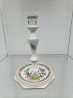 Herend porseleinen kandelaar. Motief: Fleur des Indes., Ophalen of Verzenden