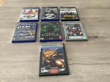 Playstation 2 verschillende games beschikbaar voor biedingen
