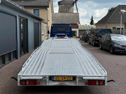 Tijhof BE OPLEGGER AUTOTRANSPORTER 10M elektrische Lier, Auto's, Vrachtwagens, Te koop, Aanhangers en Opleggers, Overige brandstoffen