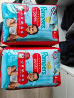 Pampers maat 4 x 2 pakken, Kinderen en Baby's, Badjes en Verzorging, Ophalen of Verzenden, Zo goed als nieuw