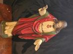 Groot Jezus beeld - 67 cm, Antiek en Kunst, Antiek | Religieuze voorwerpen, Ophalen of Verzenden