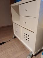 Wit rolkastje., Ophalen