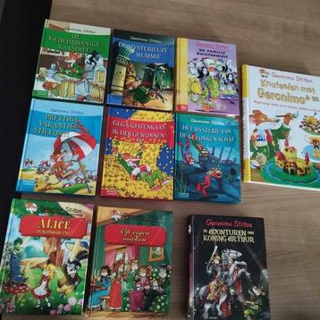 Boeken van Geronimo Stilton (zo goed als nieuw)  beschikbaar voor biedingen