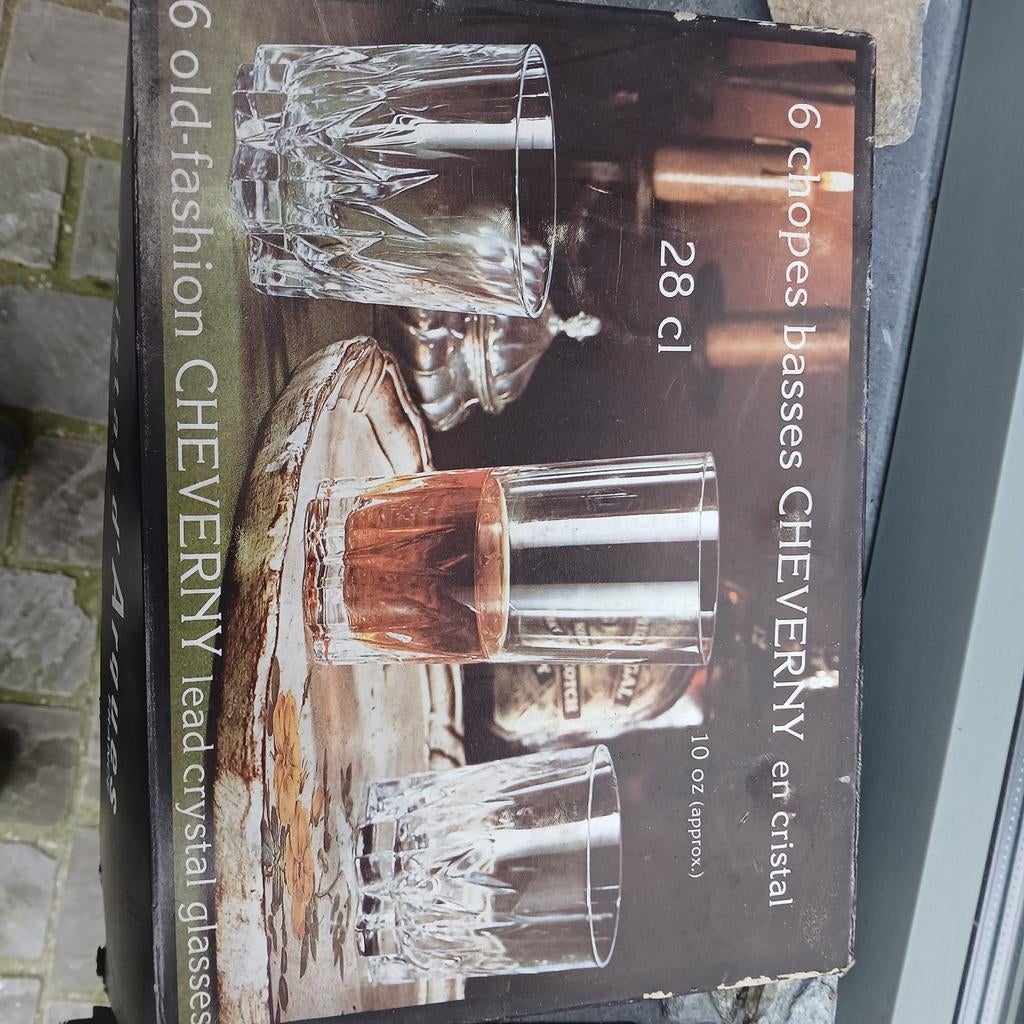 Cristal d'arques glazen 12 stuks, Ophalen, Nieuw