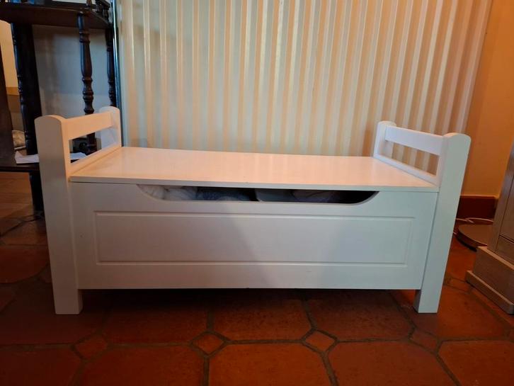 Zitbank met opbergruimte in Zonhoven, Huis en Inrichting, Woonaccessoires | Kisten, Gebruikt, Ophalen