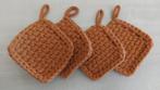 Onderzetters / Coasters (set van 4 - handgemaakt), Ophalen, Nieuw, Glas of Kopje