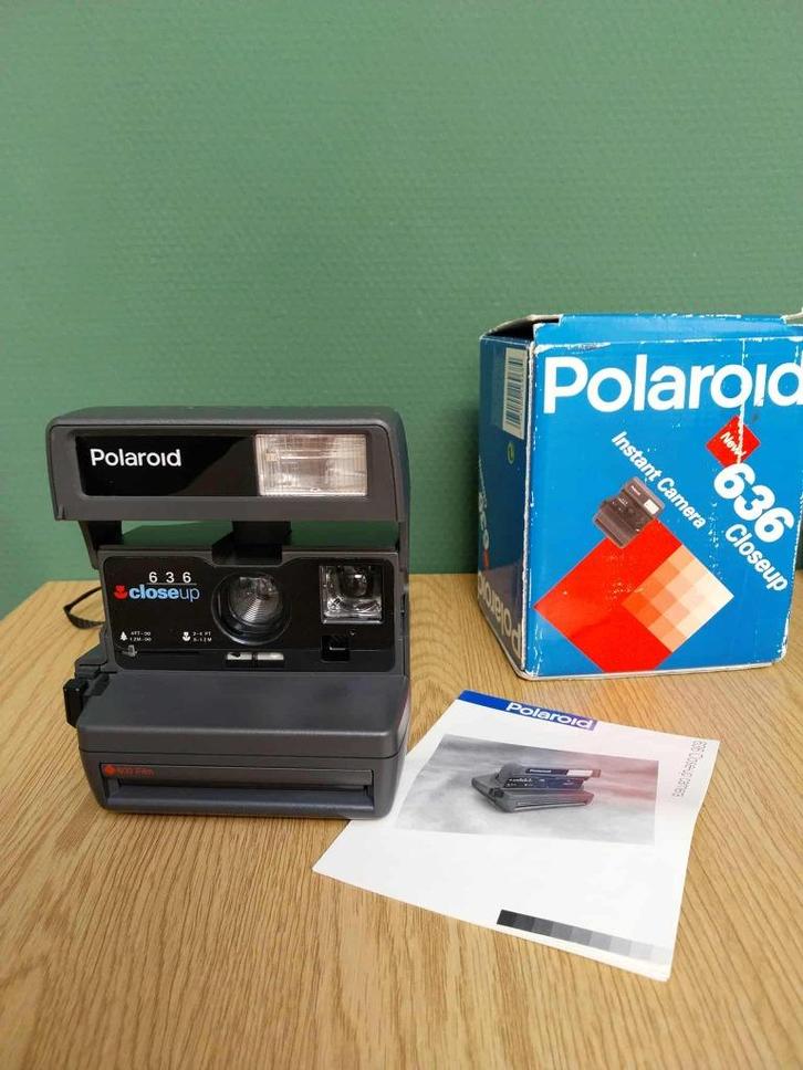 polaroid 636 close up instant camera, Audio, Tv en Foto, Fotocamera's Analoog, Gebruikt, Polaroid, Polaroid, Ophalen of Verzenden