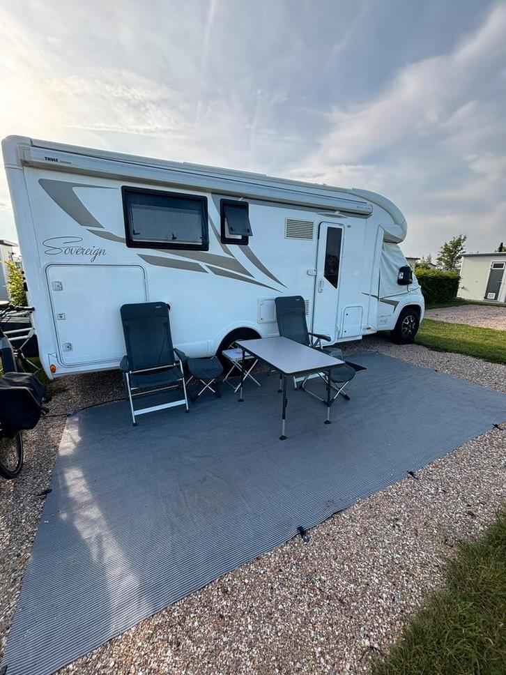 Mobilhome te koop om medische reden, Caravans en Kamperen, Mobilhomes, Particulier, tot en met 4, Half-integraal, McLouis, Fiat