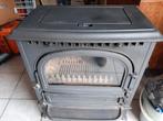 Kachel alles brander met apparte bunker voor kolen, Enlèvement, Utilisé
