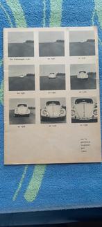 Volkswagen Vw Kever folder retro vintage begin 1960, Ophalen of Verzenden