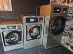 industriële wasmachine/droogkast Fagor met muntstukken, Ophalen