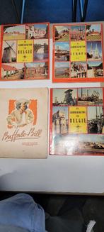 lot oude prent plak boeken (3iv266), Antiek en Kunst, Ophalen of Verzenden