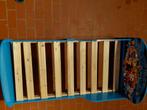 Peuterbed te koop, Ophalen, Gebruikt, Blauw, Hout