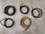 Diverse gitaarkabels e.a., Ophalen of Verzenden, Zo goed als nieuw, Speaker of Versterker