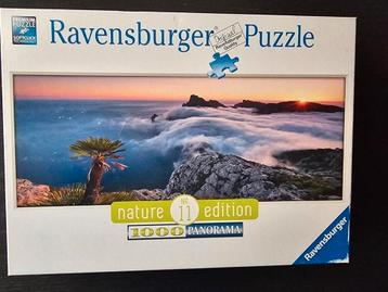 Puzzel 1000 stukjes Ravensburger, volledig.  beschikbaar voor biedingen