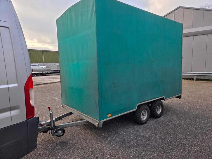 Oosterwijk - 1987 - Aanhangwagen met Grote Huif, Auto diversen, Aanhangers en Bagagewagens, Gebruikt