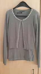 Cardigan/gilet + haut S/M, Vêtements | Femmes, Habits de circonstance, Gris, Enlèvement ou Envoi, Neuf, ANDERE