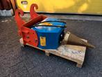 Hydraulische Kegelsplijter Cw10 opname midigraver., Tuin en Terras, Brandhout, Ophalen, Stammen