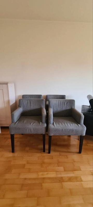 4 zetel stoelen, Enlèvement, Comme neuf