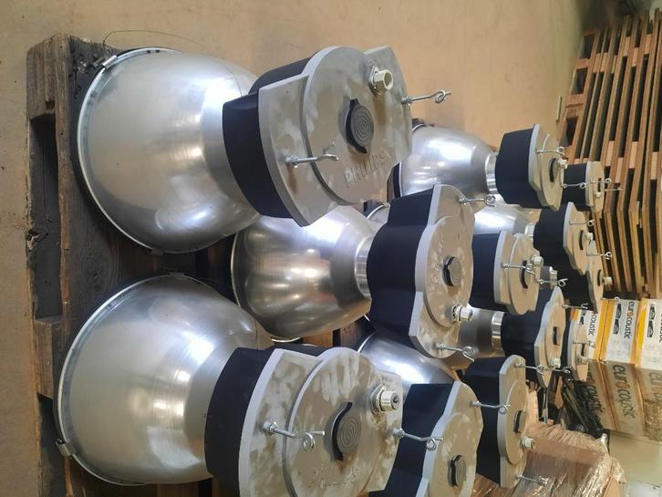 Cabana lampen voor hoge plafonds (12), Huis en Inrichting, Lampen | Plafondlampen, Gebruikt, Metaal, Ophalen