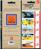 2008 TINTIN- AVIONS DUOSTAMP 5 T IMBRES SOUS FILM, Timbres & Monnaies, Enlèvement ou Envoi