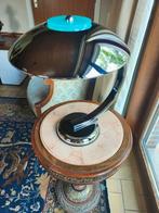 verchroomde metalen design lamp, Huis en Inrichting, Ophalen, Zo goed als nieuw