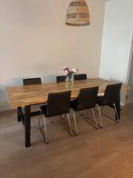 Tafel en stoelen 3 jaar oud, Ophalen, 100 tot 150 cm, 200 cm of meer, Zo goed als nieuw