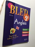„BLED-5E” Engels - 12/13 JAAR OUD „HACHETTE EDUCATION” A.MIC, Antiek en Kunst, Ophalen of Verzenden, ANDRE MICHOUX