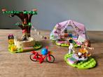 Lego friends Glamping in de natuur 41392, Ophalen of Verzenden, Zo goed als nieuw, Complete set, Lego