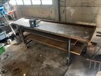 Werkbank, Doe-het-zelf en Bouw, Ophalen, Gebruikt, 170 cm of meer, Bankschroef
