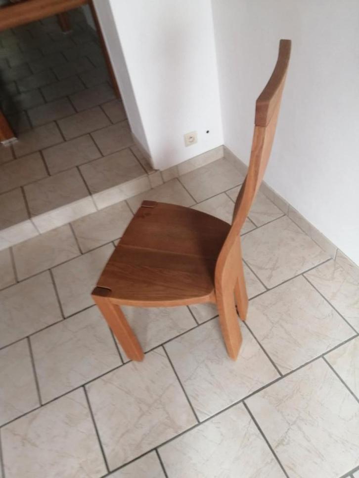 chaises en bois Rob et Dries Van Den Berghe, Huis en Inrichting, Stoelen, Gebruikt, Vijf, Zes of meer stoelen, Hout, Ophalen