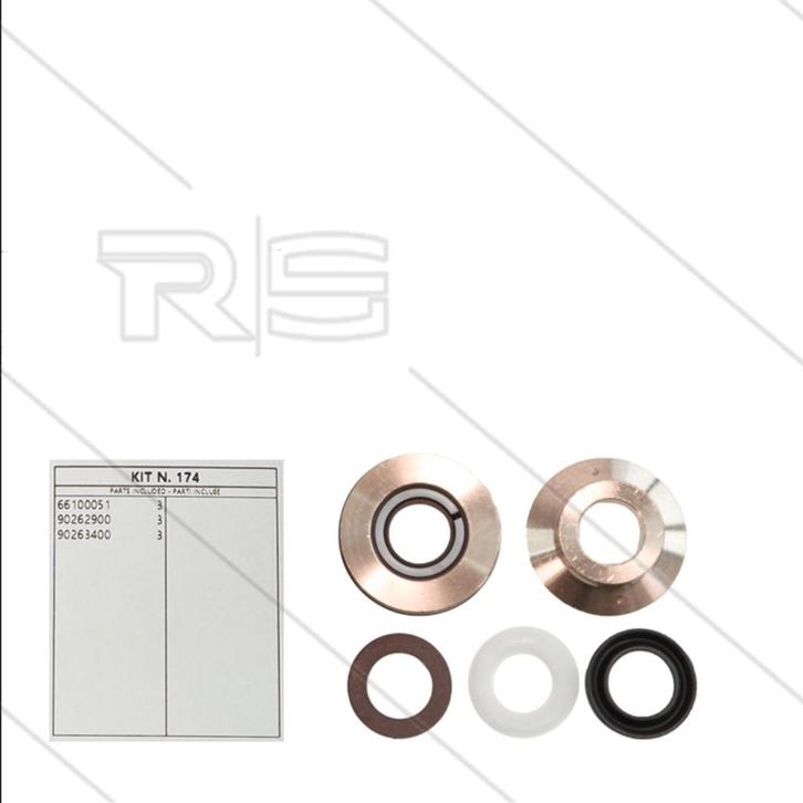 Complete Afdichtingsset 16mm Voor Plunjer Serie 66, Auto diversen, Overige Auto diversen, Verzenden