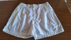 Heren tennis short wit van INQ maat 52 uit polyester, Sport en Fitness, Tennis, Ophalen of Verzenden, Zo goed als nieuw, Kleding