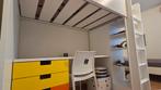 ikea, hoogslaper met bureau en opbergkast., Kinderen en Baby's, Ophalen, Zo goed als nieuw, Hoogslaper